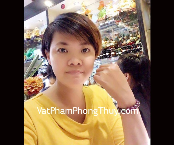 Chị Phương - khách hàng mua trang sức phong thủy S6247