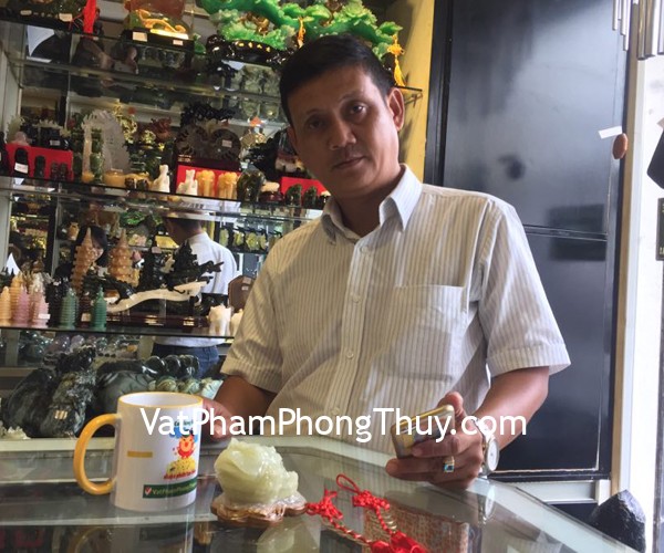 Anh Ngọc- Khách hàng mua thiềm thừ tây tạng chuẩn CTT-S và xâu tiền ngũ đế CC1136