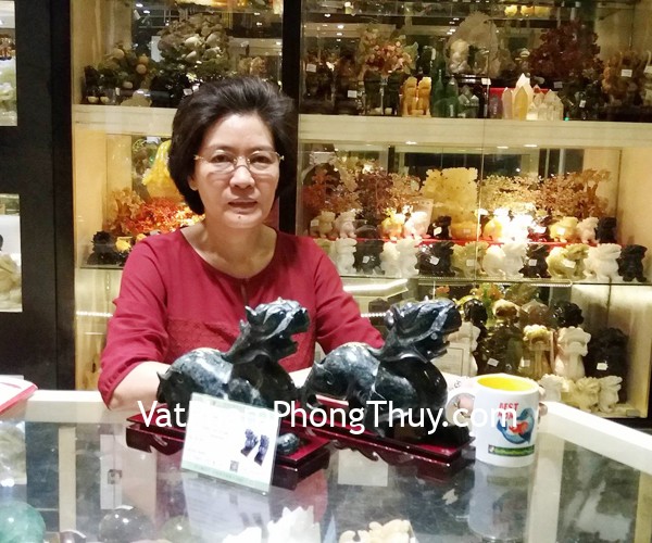 Chị Trinh - khách hàng mua Cặp Tỳ hưu Độc ngọc THDN-L