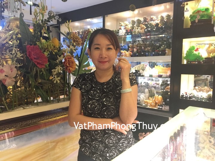Chị Dung - khách hàng mua vòng ngọc phỉ thúy VM102-S5-11780