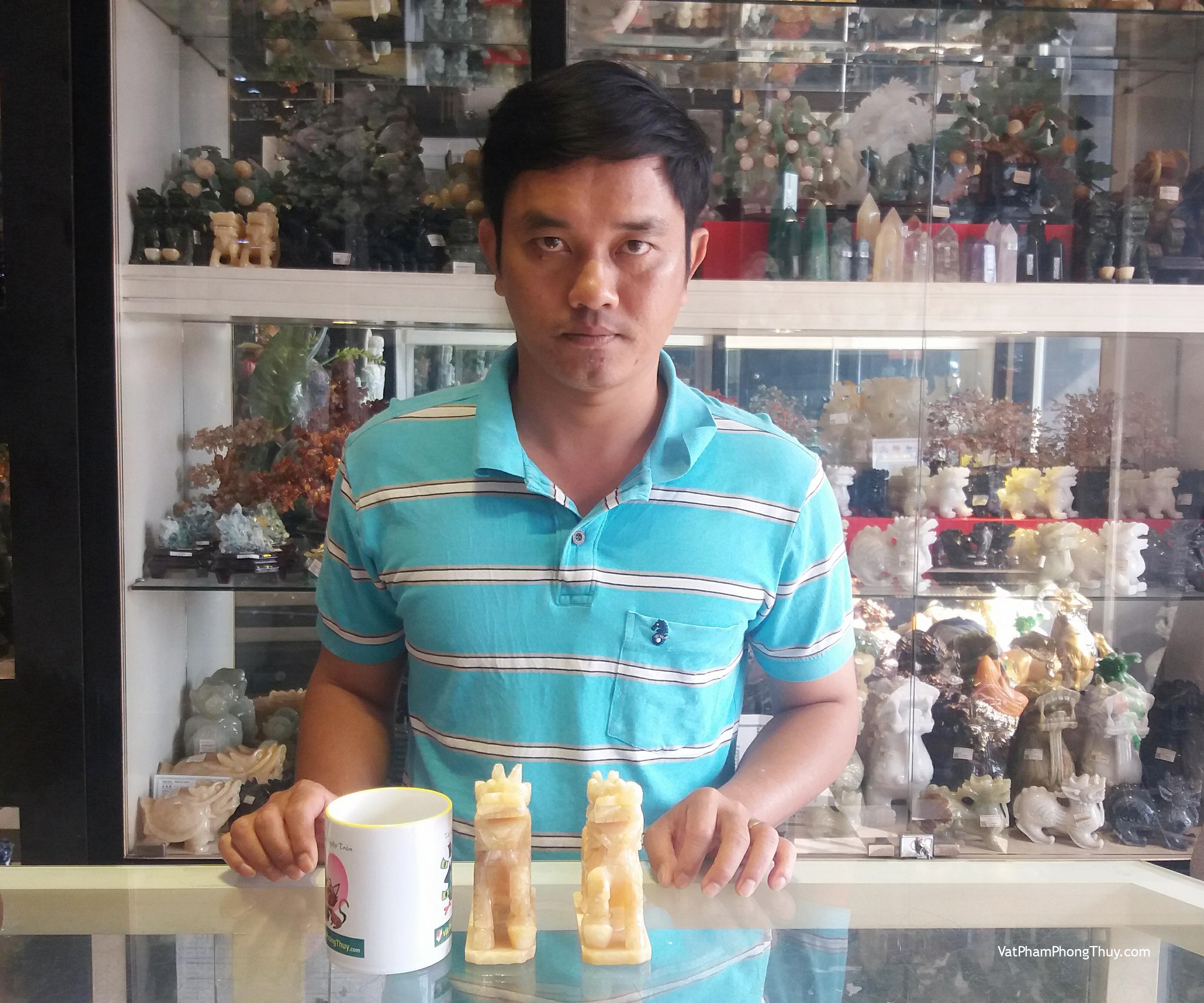 Anh Huy - khách hàng mua Cặp Kỳ lân Hoàng long GM032