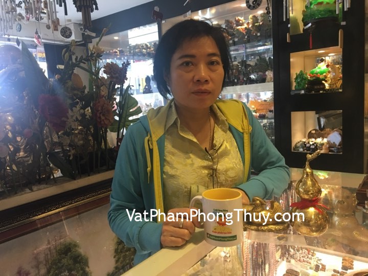Chị Linh - khách hàng mua hồ lô đồng D208, uyên ương đồng  D274