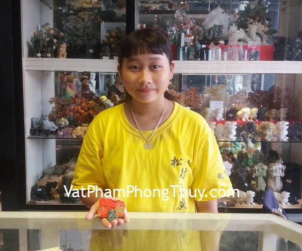 Chị Tuyền - khách hàng mua Quan âm ngọc Phỉ thúy S6322
